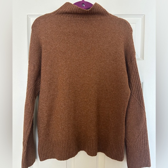 The Limited Brown Diamond Knit Sweter - Picture 3 of 4